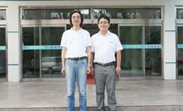 钢之家吴总一行
