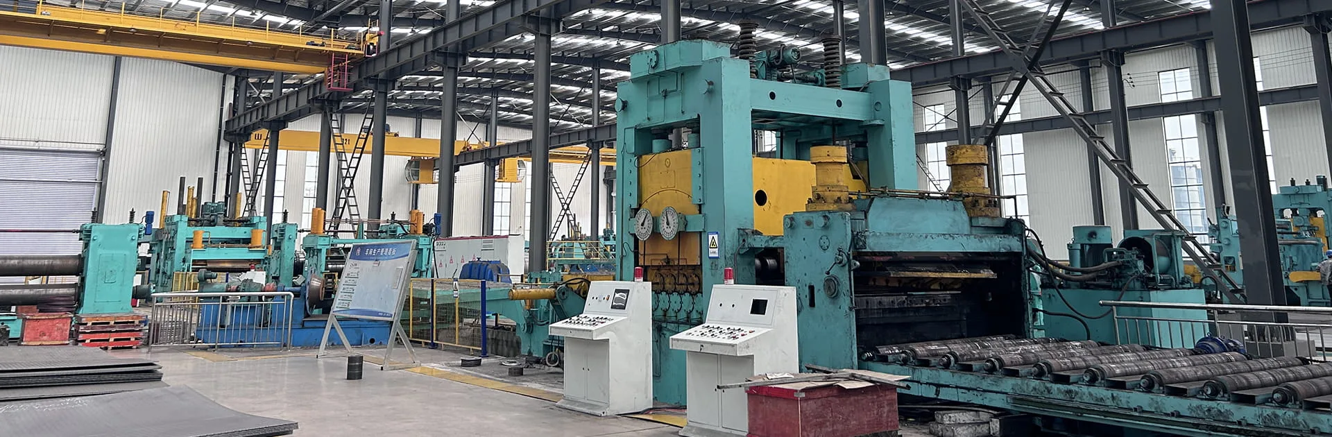 No. 3 Cut-to-Length and Slitting Line