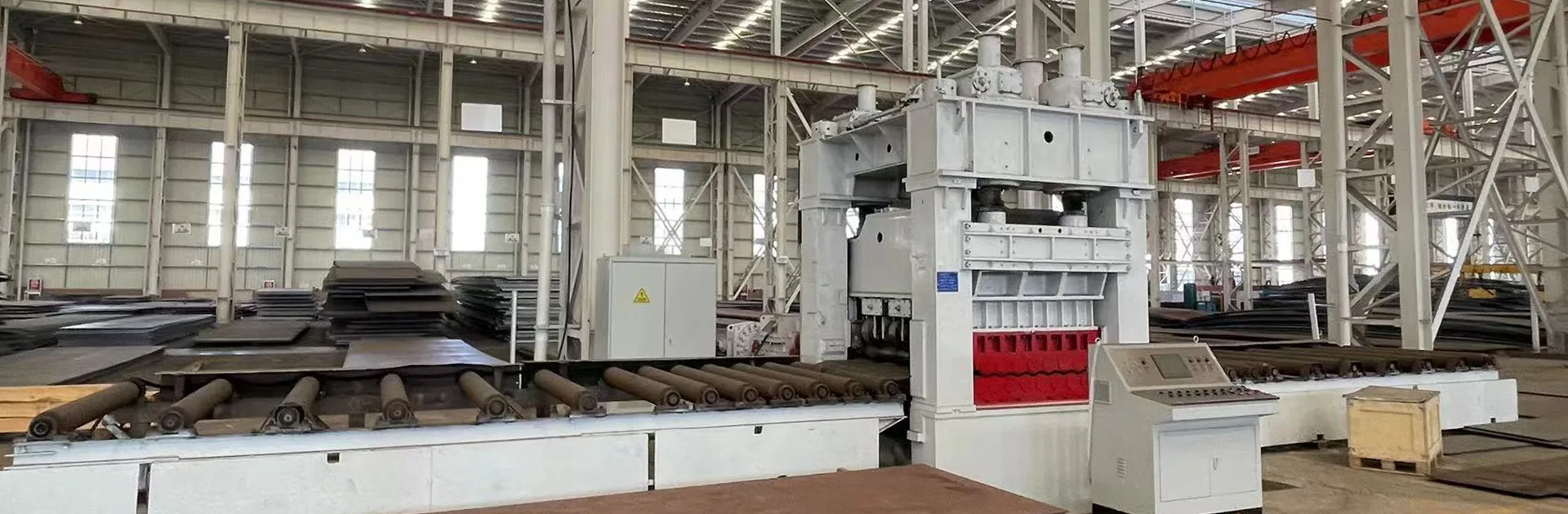 Ezhong 8*1500 high strength steel leveling machine